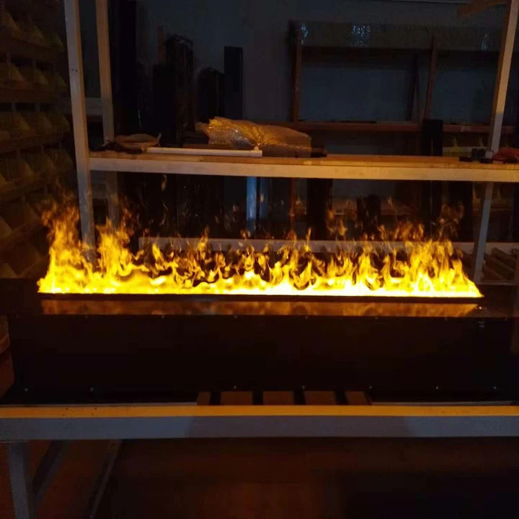 pretty good 1600mm length single color  water vapor steam fireplace with amazing realistic flame