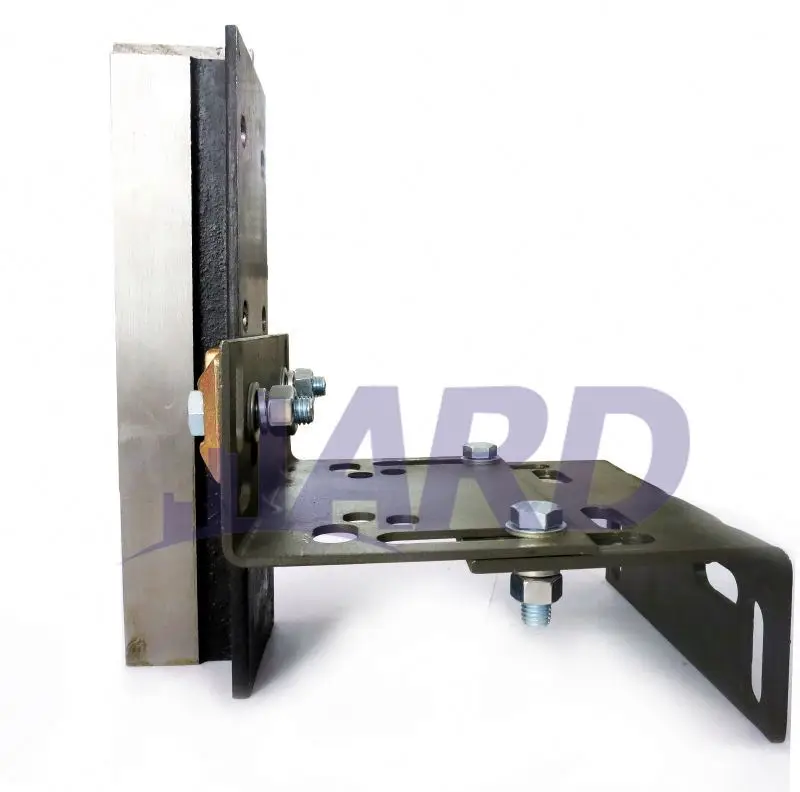 t type 30k sizes machined Elevator Parts Bed Rail Bracket