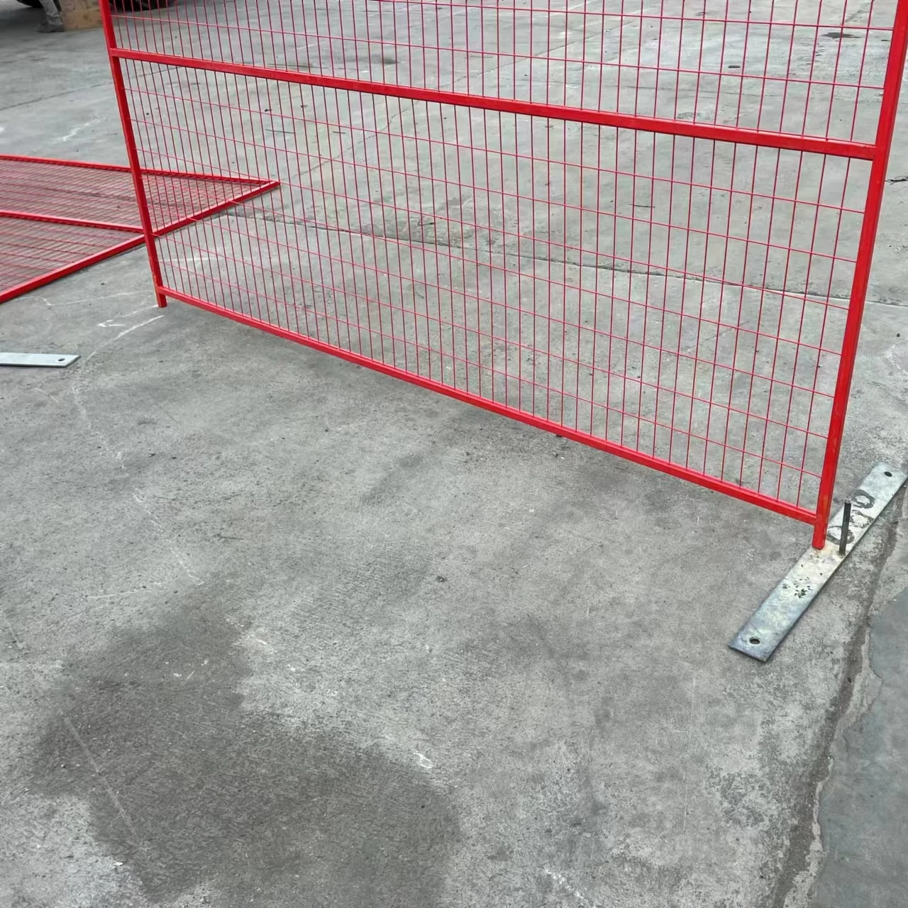 Временная перегородка забора безопасности временные ограждения производители канадской игровой площадки выдвижной временный забор 6X12