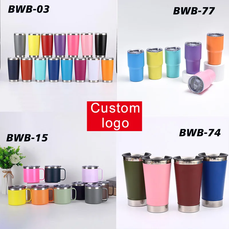 Custom logo gift cup New 2024 ceramic Mark plastic straw stainless steel cup a variety of promotional cups