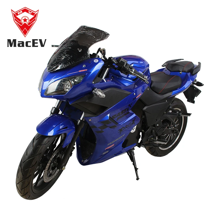China electric motorcycle fast speed racing adult electric motorcycle