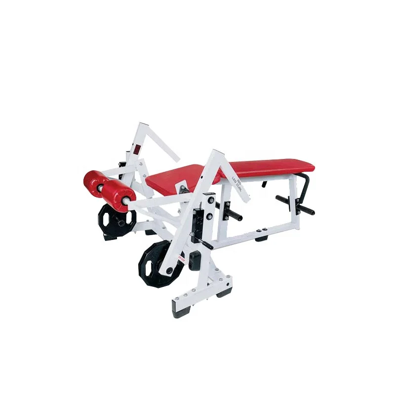 Commercial strength fitness equipment gym leg extension / leg curl machine