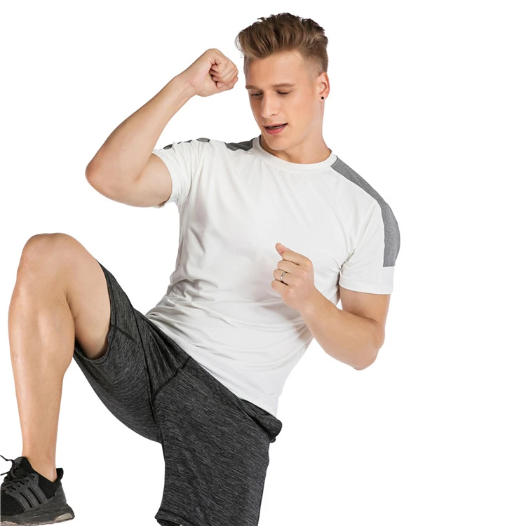 High quality custom quick dry mens t shirts breathable fabric casual short sleeve t shirt