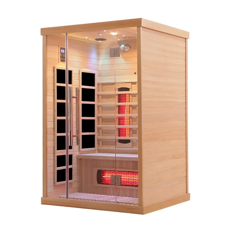 Best sale comfortable indoor far infrared  spa home Mini Sauna 2 Person Far Infrared Sauna