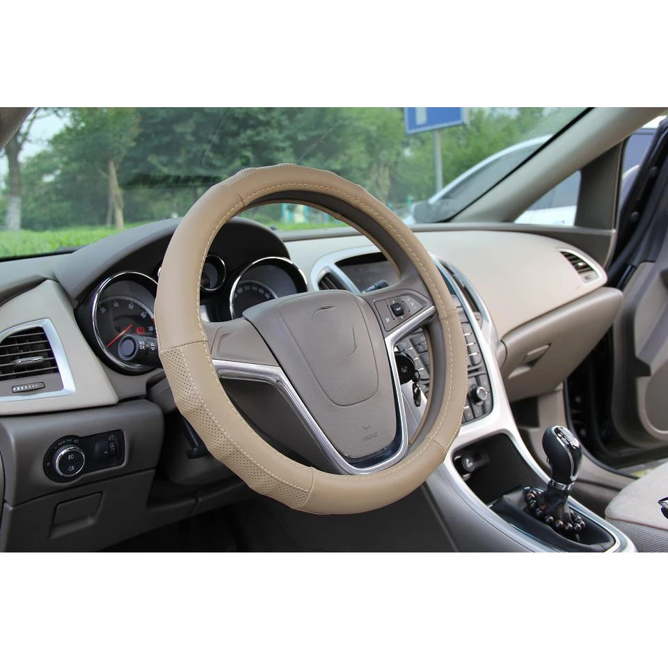 
Widely Used Superior Quality Designer Set Leather Steering Wheel Cover 