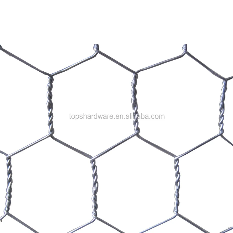 25 мм размер сетки оцинкованная Шестиугольная проволочная сетка