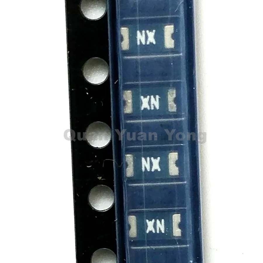 1206 Patch self-restoring fuse/fuse PPTC NANOSMDC016F-2 0.16A 48V