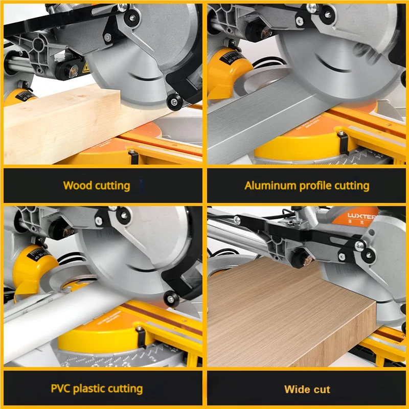 45 degree cutting sliding diagonal saw, 8-inch rod saw, single diagonal saw aluminum machine