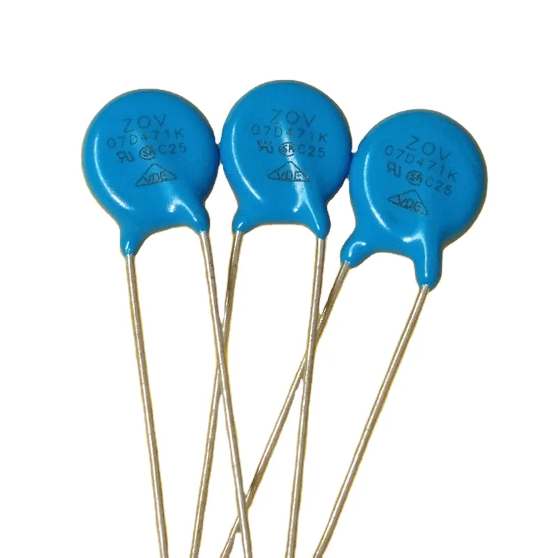 High quality  varistors 7D471K  metal oxide high voltage VDR 7D471K