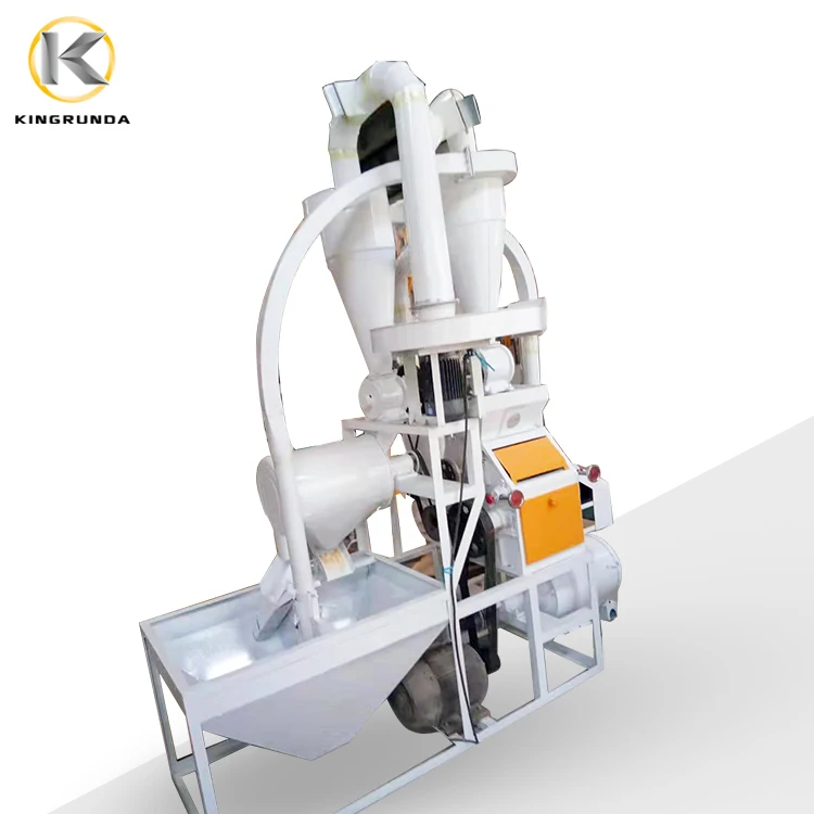 300-400kg/hour high Standard Grain Wheat Flour Mill Machine