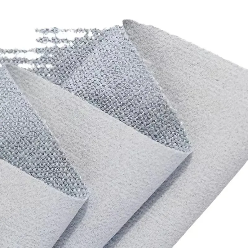 Wholesale Classic Twill Woven Linen Fabric Solid Color Thickened Jute and Cotton for Suit Sofa Car Cover and Pillow Use