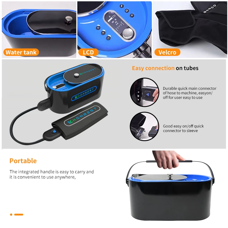 Nice Automatic Continuous Frozen Cold and Compression Ice Cuff Therapy Machine for Sale