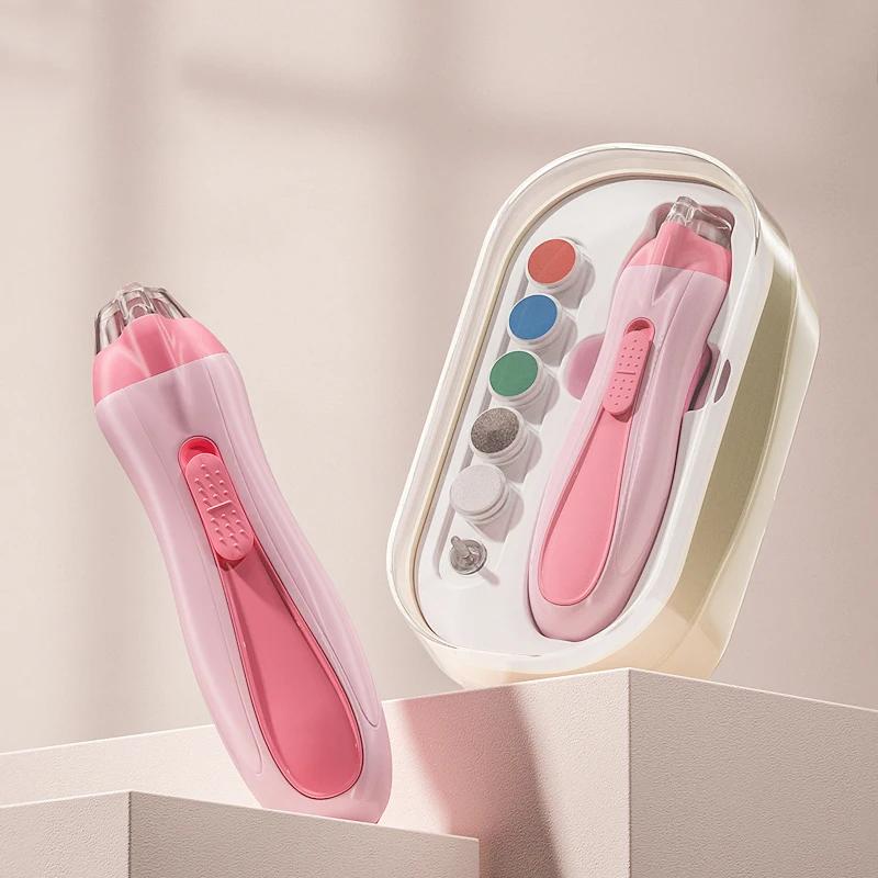 Baby Nail Trimmer Electric,Baby Nail Clippers,Baby Grooming Kit Manicure Set for Toddler or Adults