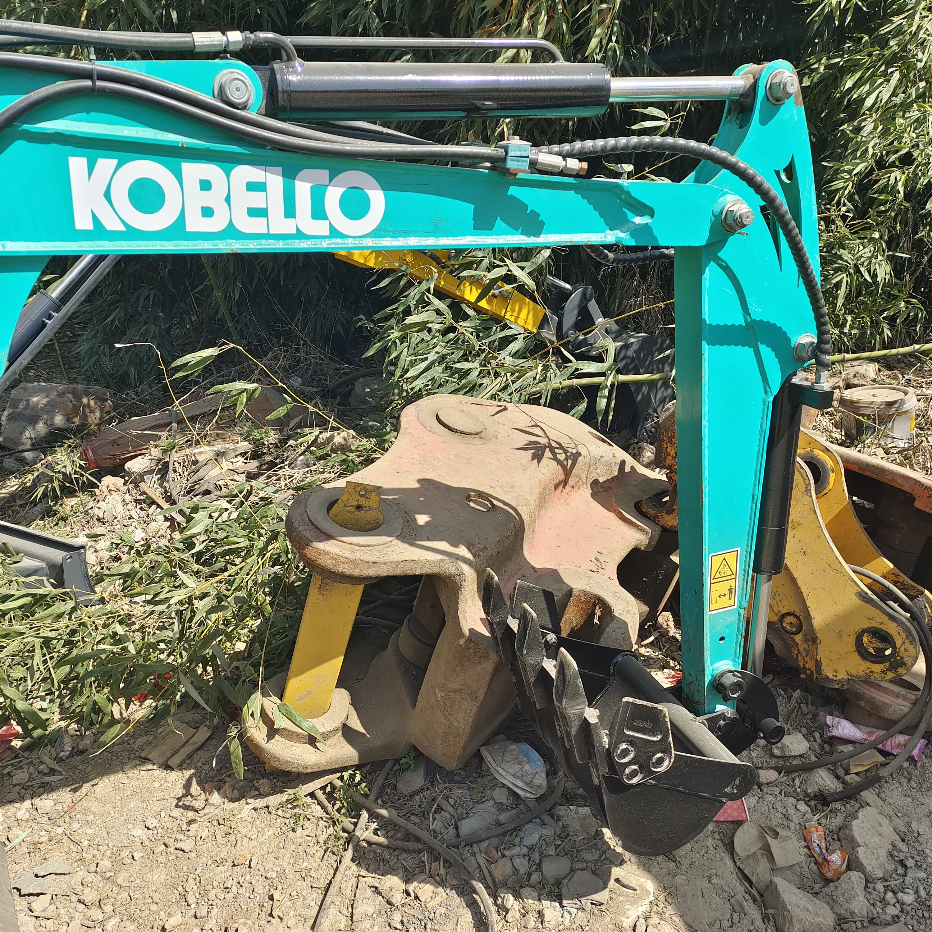 2020 year almost new good condition second hand mini micro 1.7ton used kobelco excavator kobelco sk17 used excavator for sale