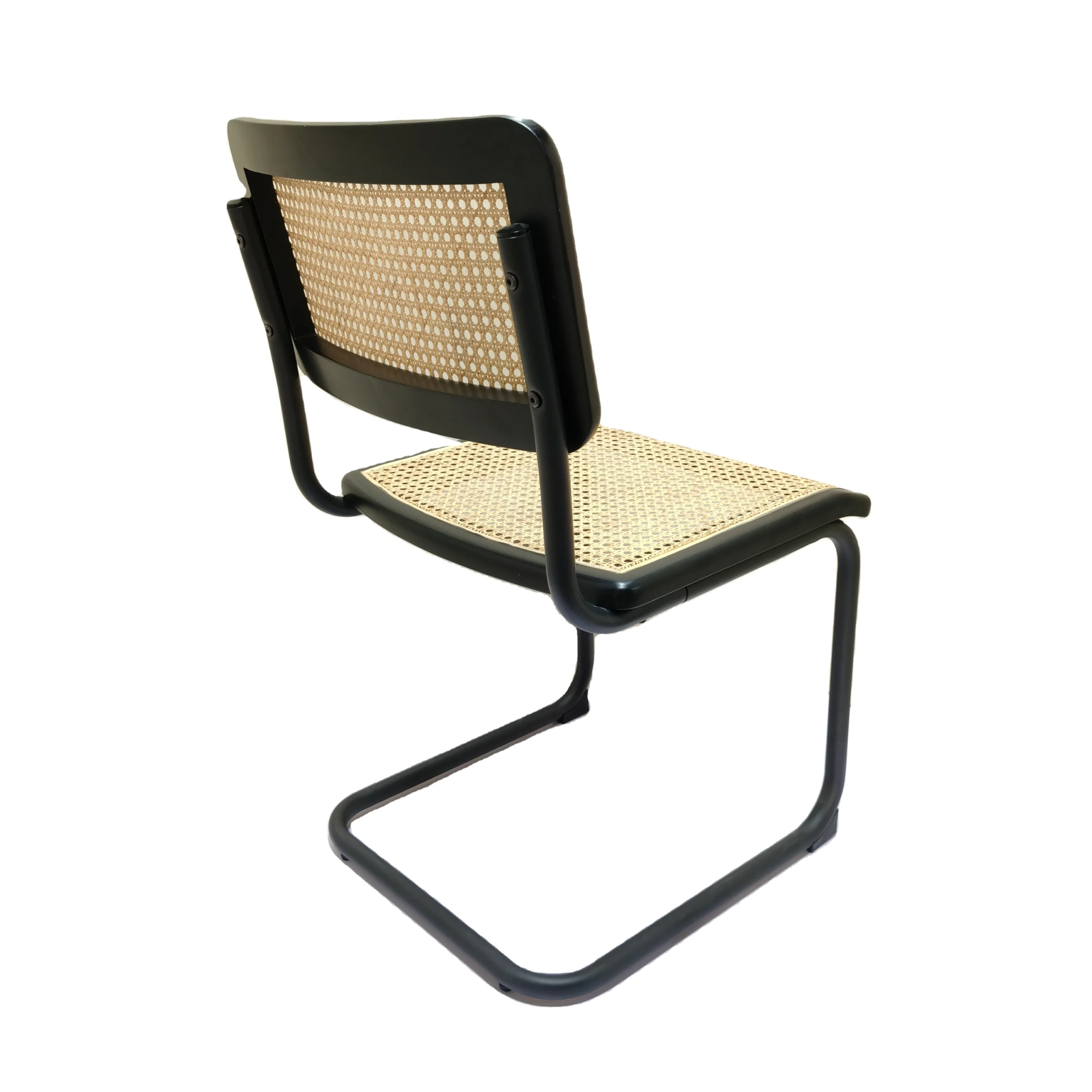 Nordic Rattan Chair Furniture Simple Home Backrest Office Solid Wood Dining Chair