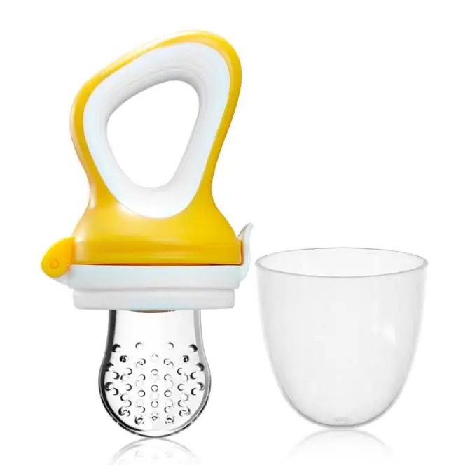 100% Food Grade Silicone Infant Training Teether Baby Fresh Food Feeders BPA Free Baby Feeder