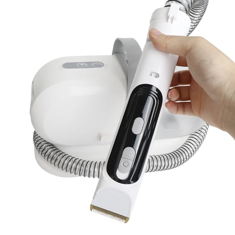 MRY Manufacture Electric Pet Hair Shaver Set Dog Hair Remover Machine Pet Trimmer Brush Cat Grooming Vacuum Cleaner Kit for Pet