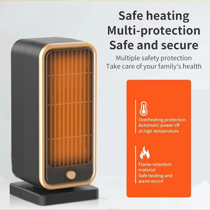 500W/220V Electric Heater for Room PTC Ceramic Electric Heaters Sheet Portable House Heating Foot Hand Warmer