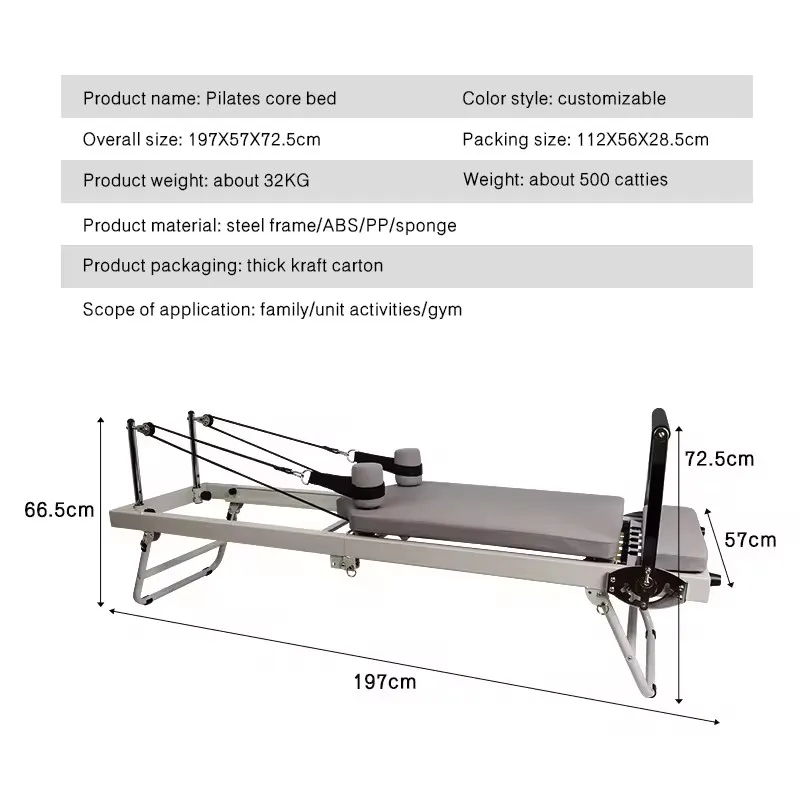 Pilates Reformer High Quality Reformer Pilates Fitness Equipment