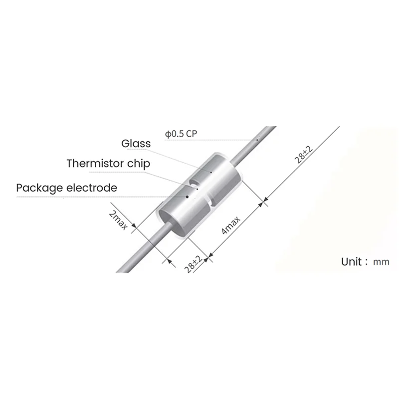 Manufacturer NTC waterproof meat thermometer thermal resistor 150k 4250K 0.10% Wireless small bbq temperature gauge