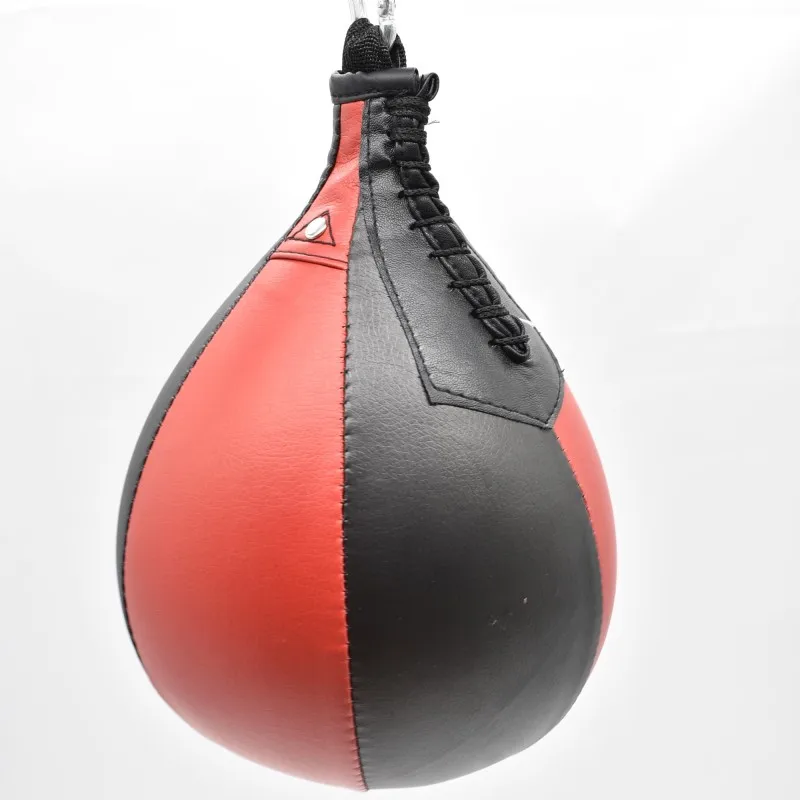 Boxing Punch Bag Pear Shape PU Leather Punching Training Speed ball Training Ball Swivel Boxing Punch Bag Speed bag
