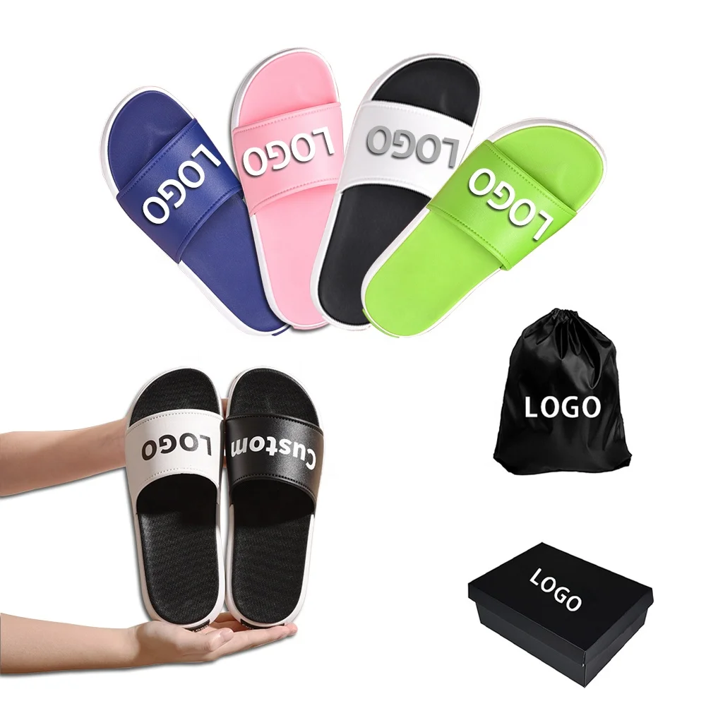 Chinese Wholesale Quality 3D rubber PVC Slides Customized slipper shoes