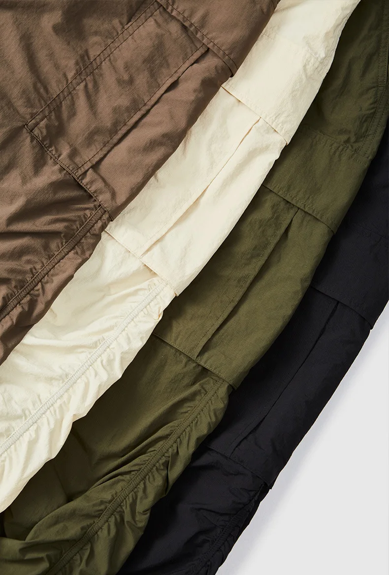 Wholesale Cargo Pants Men Trouser Pants Cargo Pockets Mens 100% Nylon Washed Pants