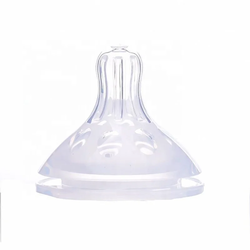 Food Grade Silicone Baby Milk Bottle Nipple with Low Price For Breast Milk Feeding Custom Baby Bottle Nipple