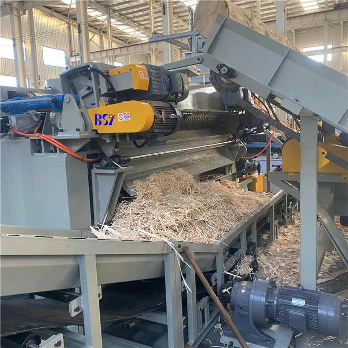 Automatic 8 feet  wood log debarker for sale/good price wood log debarking machine for veneer peeling