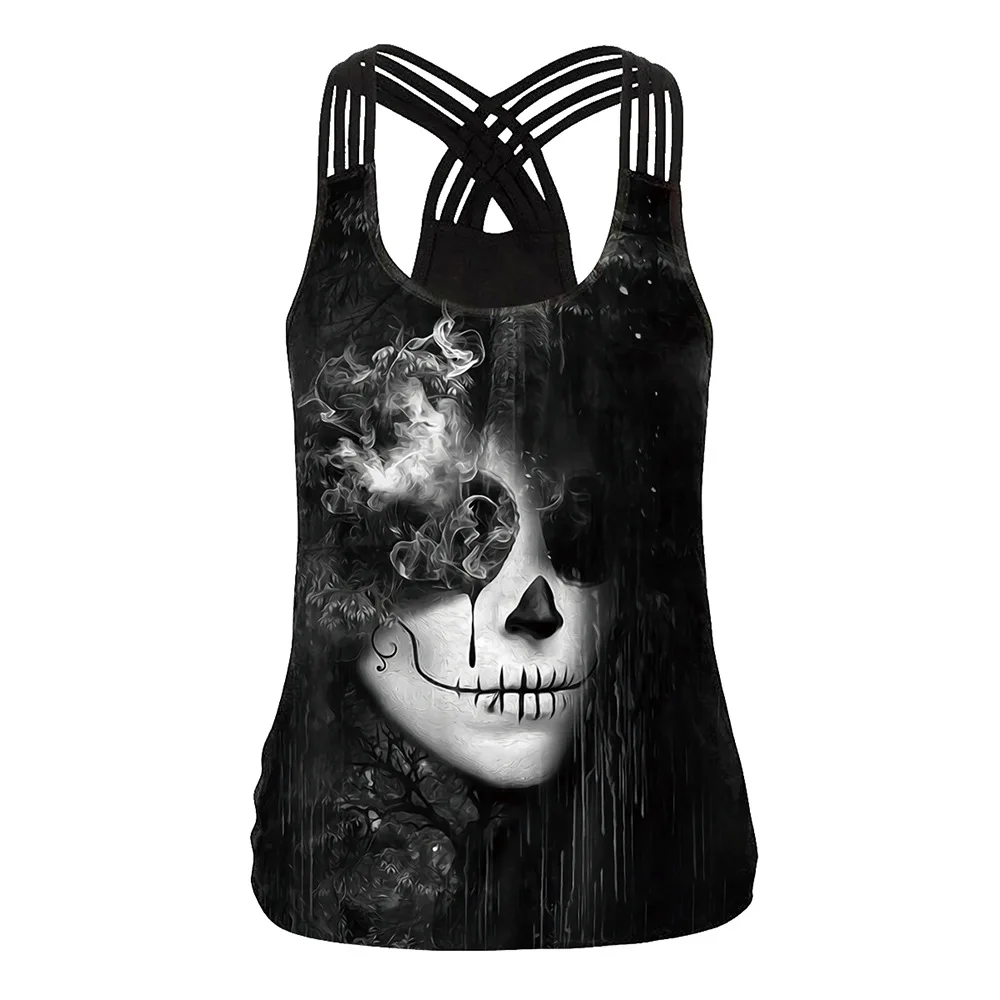 Wholesale Price lifelike black halloween vest Horror digital printing halloween 2021