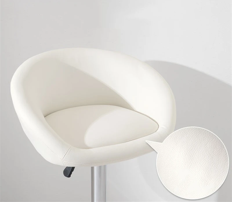 
Height Adjustable Swivel PU Leather Barstool Modern Chair Counter Backrest barstool 