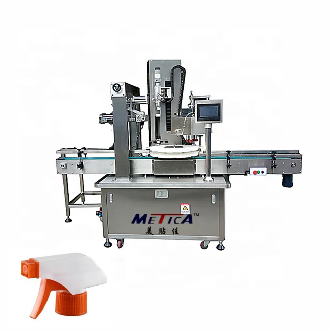 trigger capping machine for mist sprayer and lotion pump