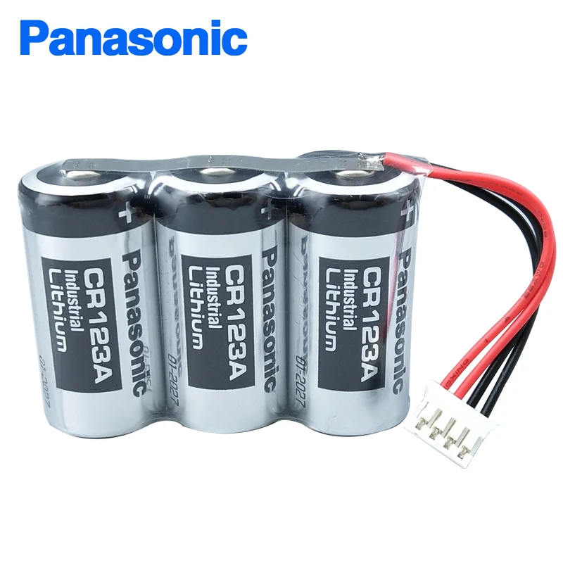 Panasonic CR123A-3 lithium battery pack Suitable for Smart devices global GPS locator