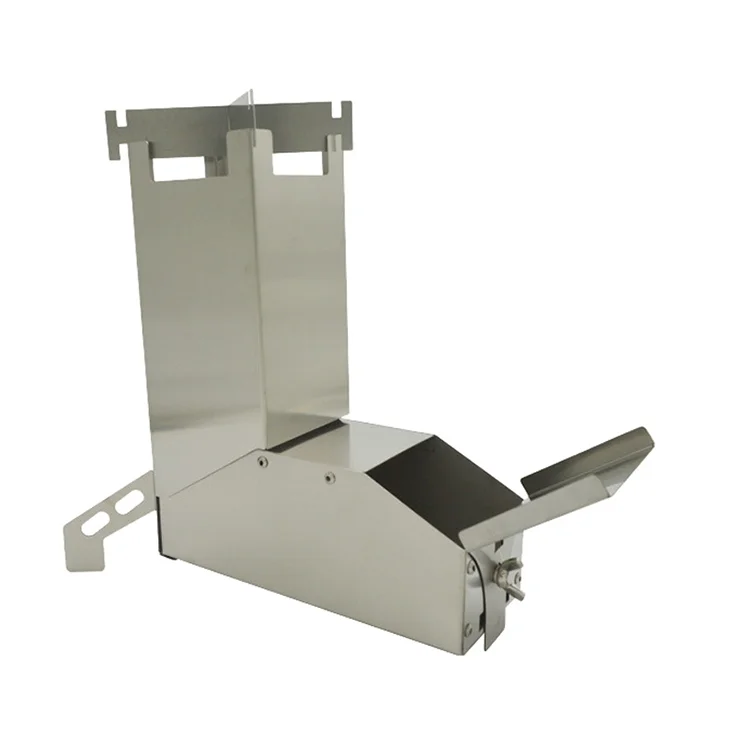 Practical  design light weight  steel made  rocket wood stove