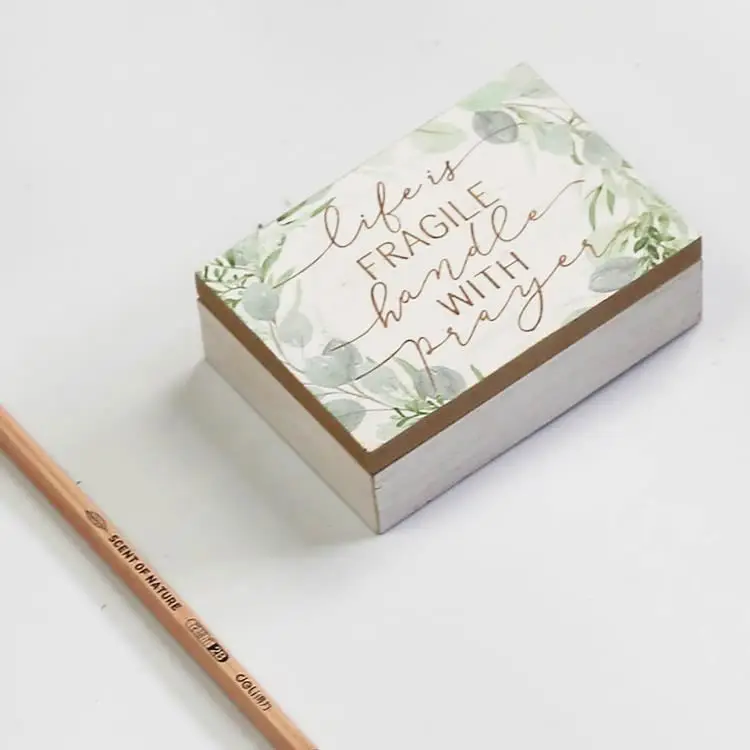 
Factory Direct Supply Highly Decorated Religious Wooden Prayer Box 