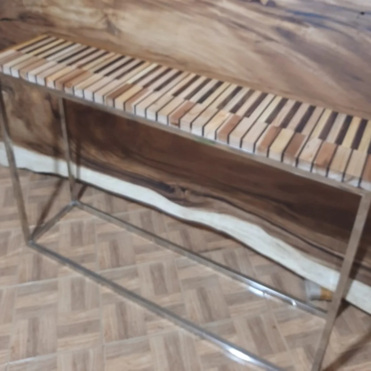 Wooden Table Console Piano Best Quality Furniture Modern Classic From Indonesia