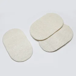 Wholesale Natural Luffa Pads Thin Reusable Body Cleansing Loofah Pads