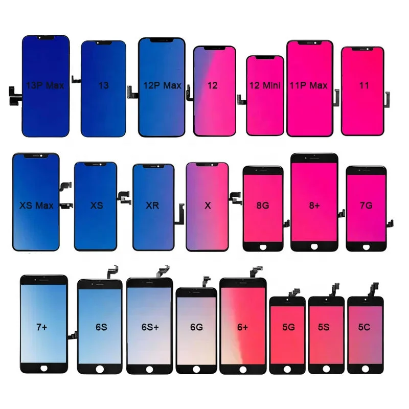 ЖК-дисплей для iPhone SE 5 6 6S 7 8 Plus 10 X XR XS 11 12 13 14 Pro Max сменный OLED-экран с