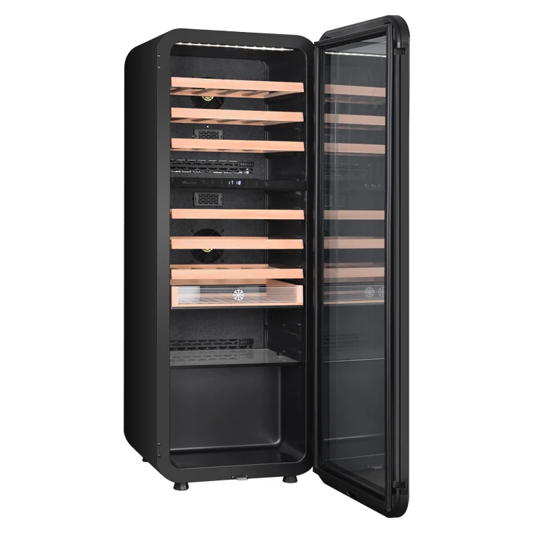 Wine Bottle Chiller Dry White Chardonnay Refrigerator Wine Cellar Bar Freezer for Sale Electric Electronic Temperature R600A 120