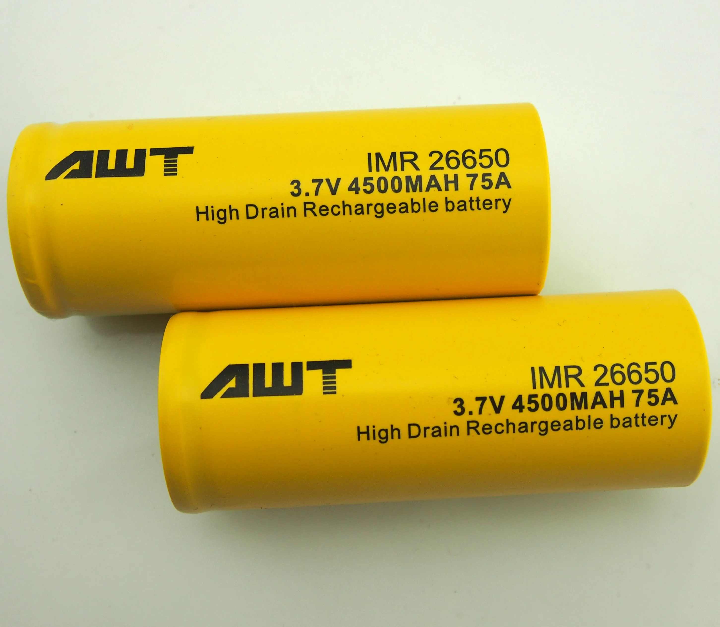 AWT 26650 3.7v 75A 4500mAh 14.4 v battery motorcycle batteries price battery 6v 200ah for home appliance power tool