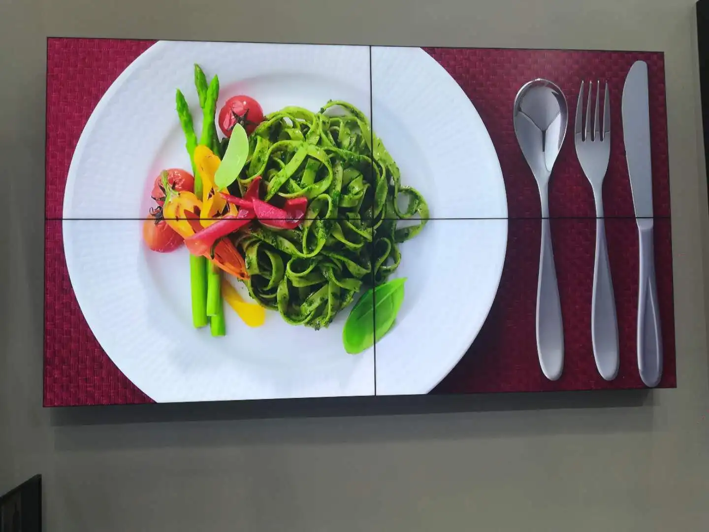 Manufacturer 3X3 Indoor Smart Frameless TV for exhibition lcd video Wall Display screen Advertising marketing wall panels