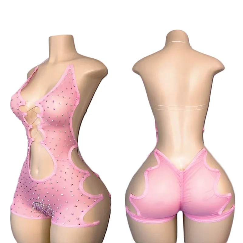 ELITES Wholesale Factory Direct Custom Woman Exotic Sexy Dance Wear Dancer Dresses Performance Outfits