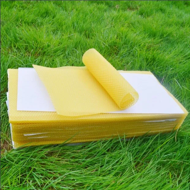 Customized beekeeping bee nest base pieces, beeswax candles, 100% beeswax production