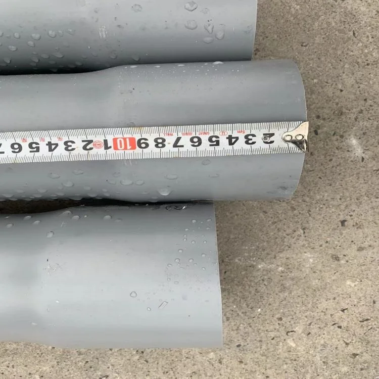 Rigid Nonmetallic Electrical Duct Fire Retardant PVC Conduit Pipe for Wiring Cable