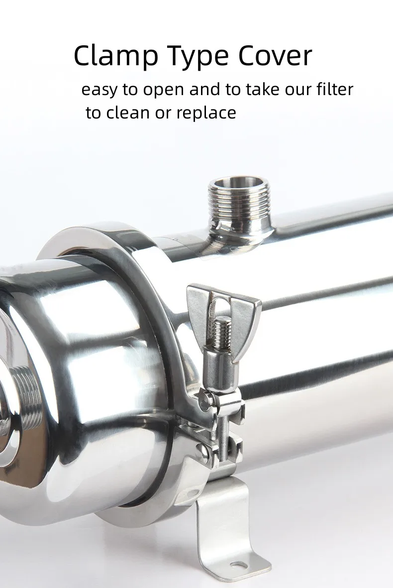 Uf Water Purifier System For Shopping Malls 1000L 304 Stainless Steel Water Purifier with Removes SedimentInsect Eggs And Rust