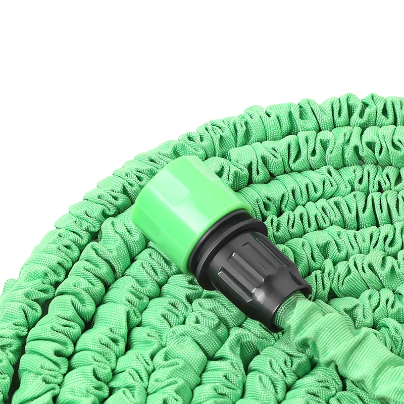 Expandable Flexible Garden Hose 25FT 50FT 75FT 100FT Garden Water Hose With 7 Function Spray Nozzle Gun
