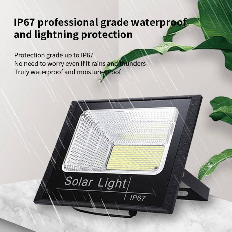 Cost-effective Useful Wireless Waterproof IP67 High Lumens Timer Outdoor Solar Lights with Remote Control