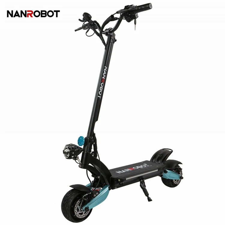 Бесплатная доставка электроскутер NANROBOT Lightning со склада в США и ЕС 800 Вт * 2 максимальная скорость 30 м/ч/48 км высококачественный электрический