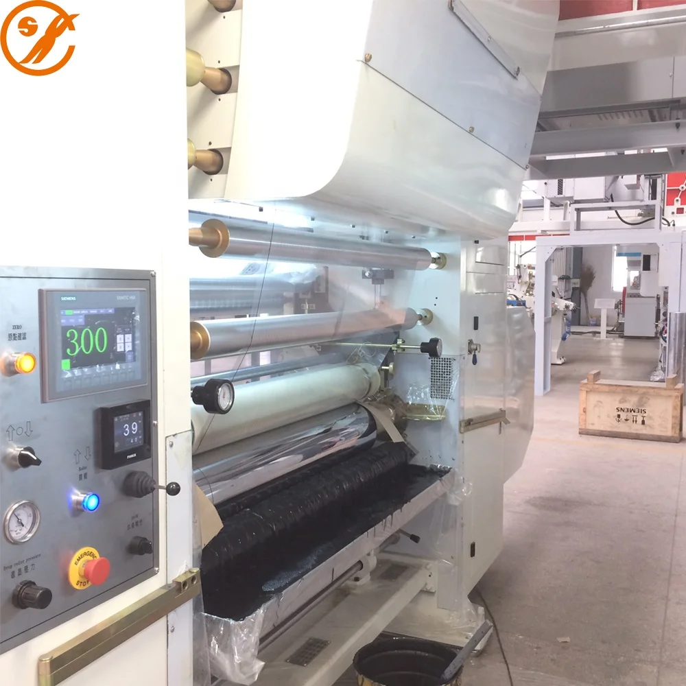 BOPP Tape Rotogravure Printing Machine Roll Press Machine