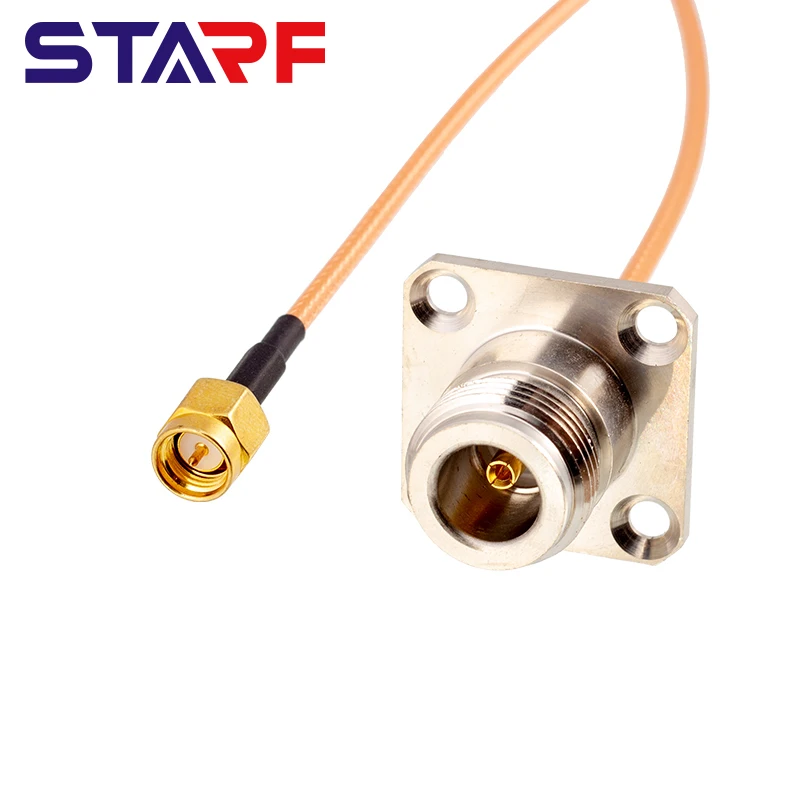 Базовая станция LORA, промышленная мостовая прокладка, водонепроницаемая, 25x25 мм N, 4 отверстия, Квадратный фланец, кабель RG316